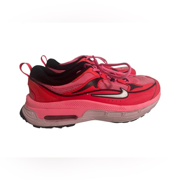 Nike Women's Air Max Bliss MP7 Laser Pink/White/Solar Red DH5128 Size US 9.5 - Picture 1 of 13